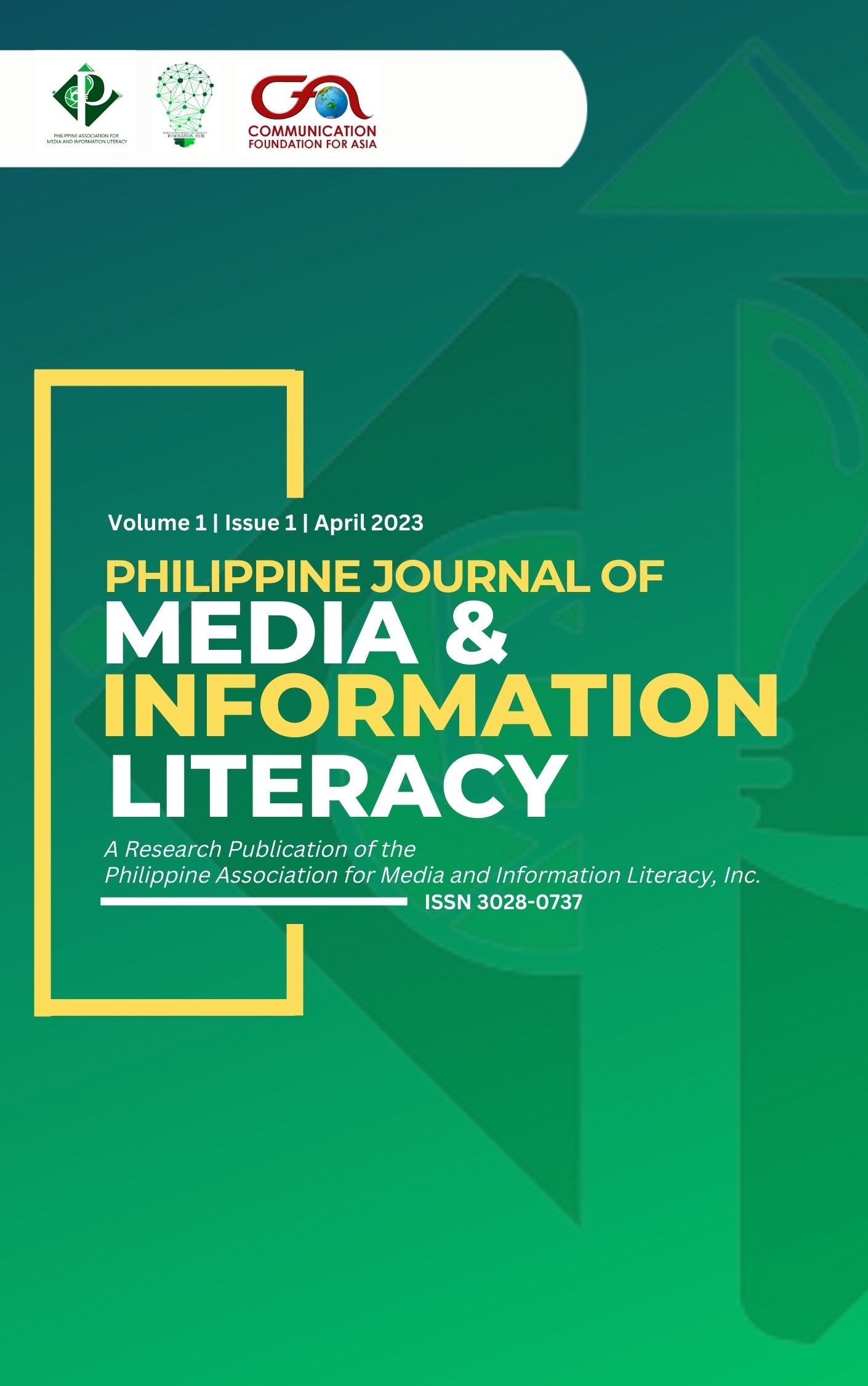 					View Vol. 1 No. 1 (2023): Philippine Journal of Media and Information Literacy
				